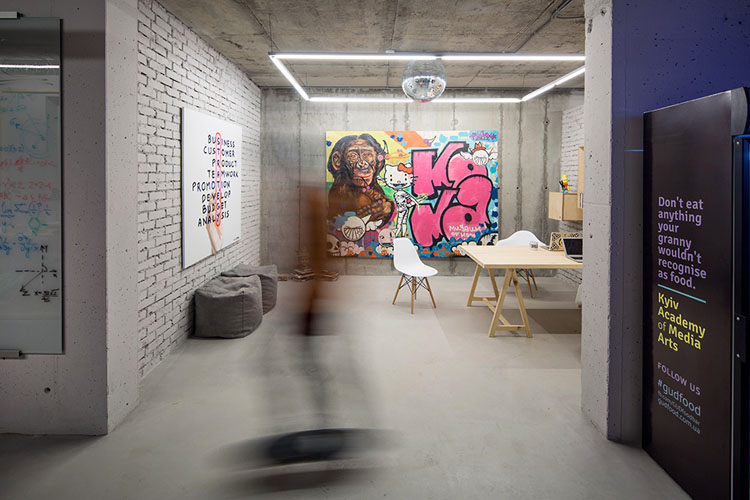 LOFT風格辦公室裝修設計效果圖