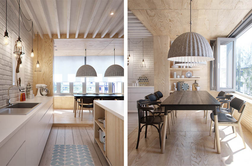 LOFT風格公寓裝修設計效果圖