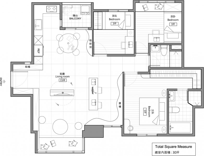 台灣室內裝修設計效果圖