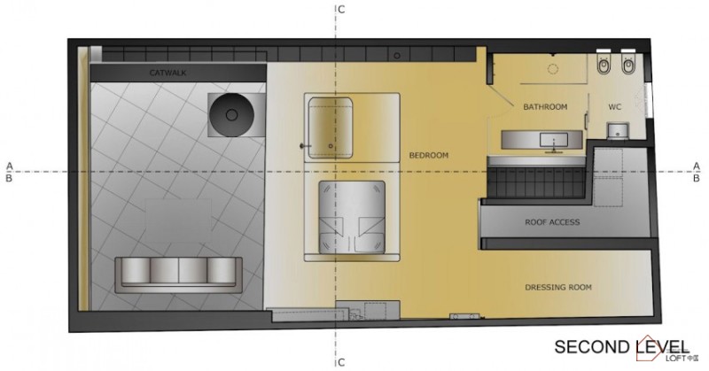 國外loft風格住宅設計