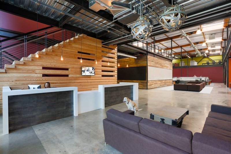 LOFT風格辦公室裝修設計效果圖