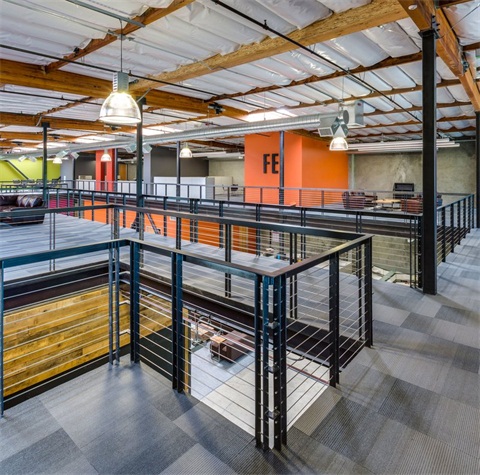 LOFT風格辦公室裝修設計效果圖