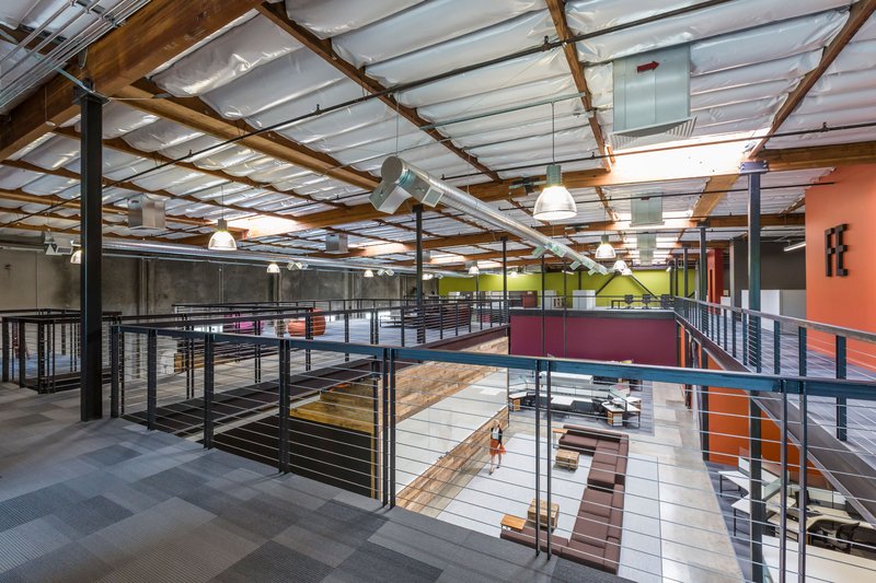 LOFT風格辦公室裝修設計效果圖