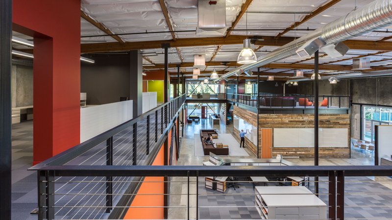 LOFT風格辦公室裝修設計效果圖