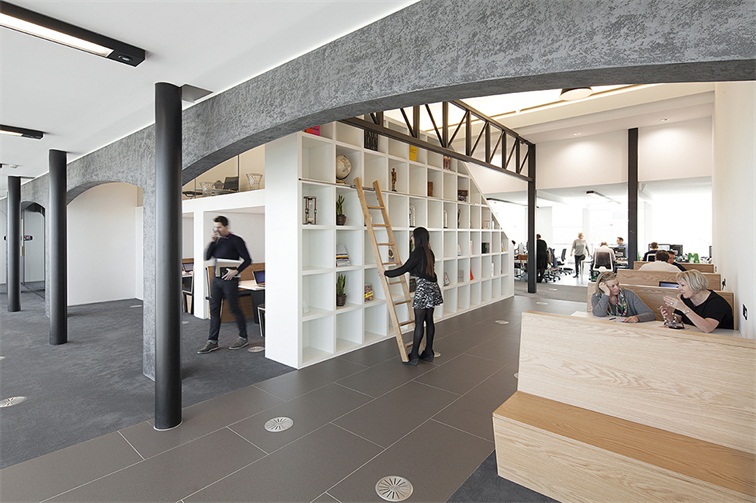 LOFT風格辦公室裝修設計效果圖