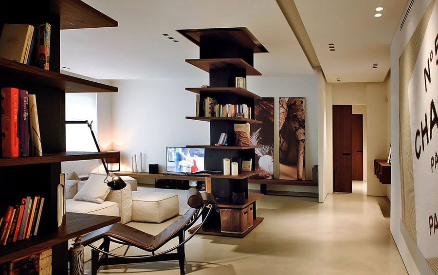 現代風格樣板房裝修設計效果圖