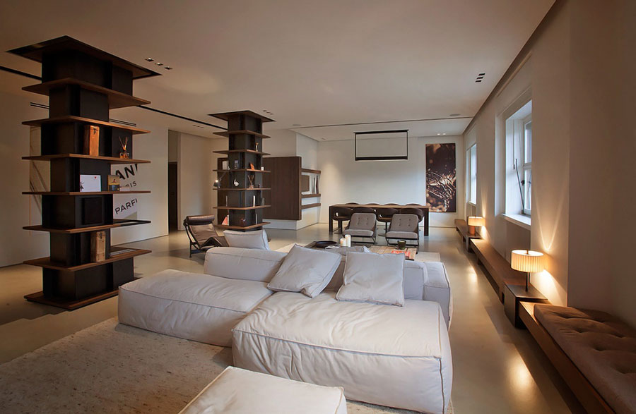 現代風格樣板房裝修設計效果圖