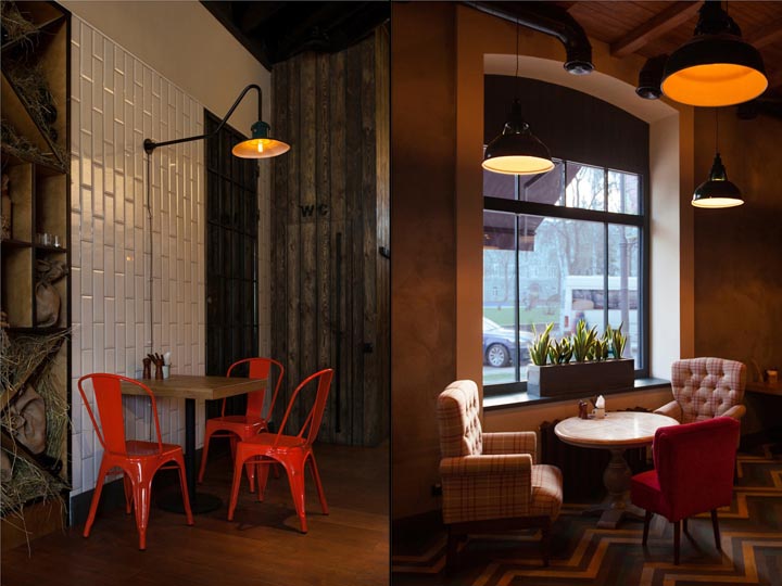 LOFT風格餐廳裝修設計效果圖