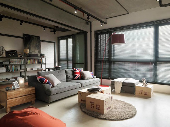 LOFT風格裝修設計效果圖