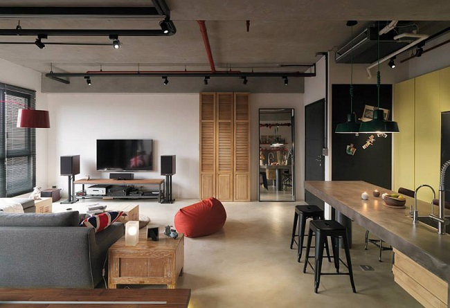 LOFT風格裝修設計效果圖