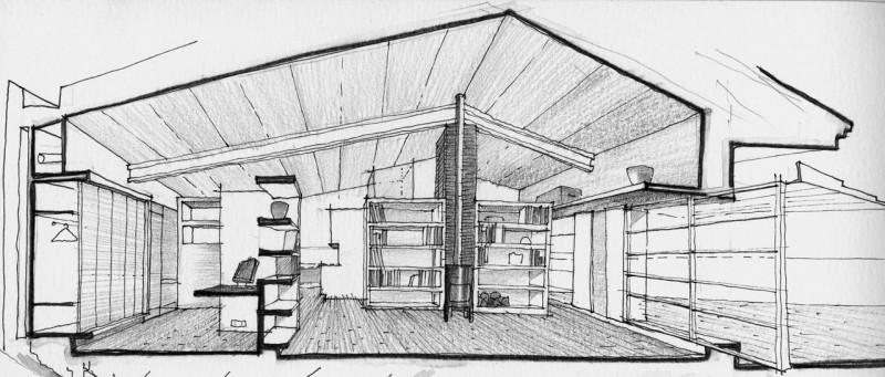LOFT風格閣樓裝修設計效果圖