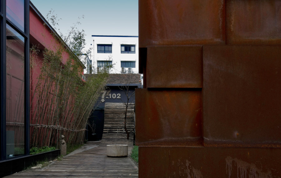 浮沉設計工作室LOFT風格辦公室裝修設計效果圖