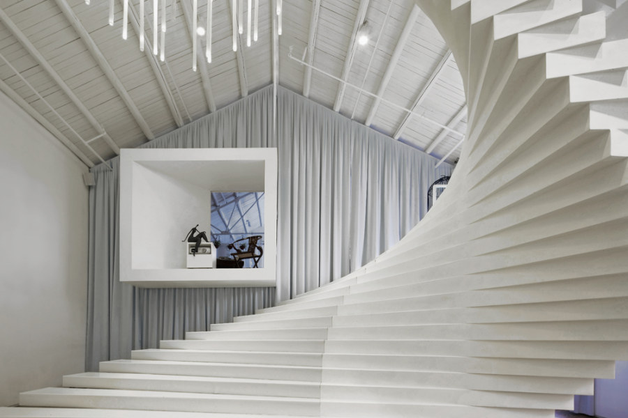 浮沉設計工作室LOFT風格辦公室裝修設計效果圖