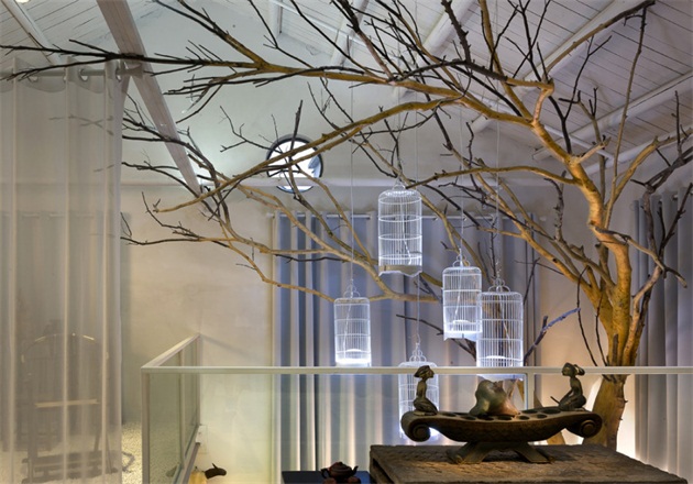 浮沉設計工作室LOFT風格辦公室裝修設計效果圖