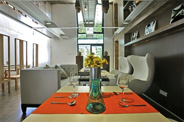 浮沉設計工作室LOFT風格辦公室裝修設計效果圖