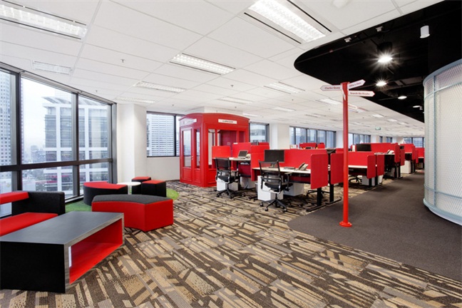 LOFT風格辦公室裝修設計效果圖