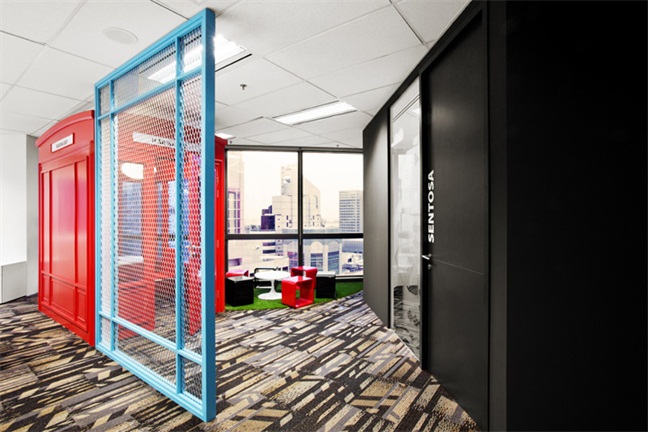 LOFT風格辦公室裝修設計效果圖