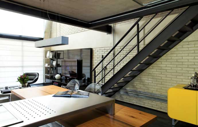 LOFT風格室內裝修設計效果圖