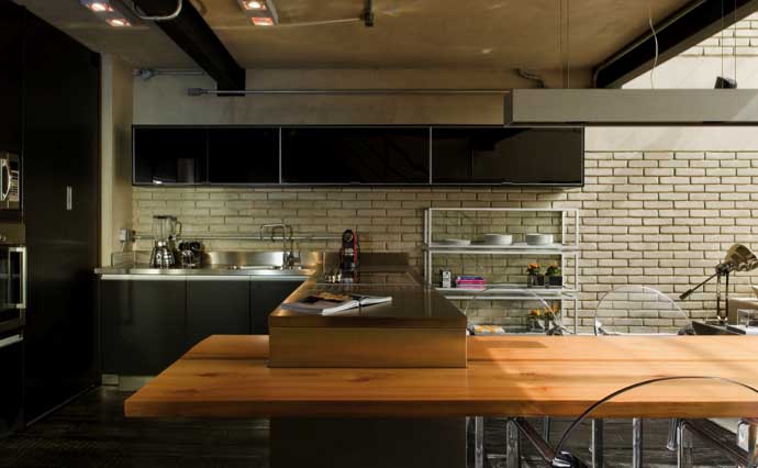 LOFT風格室內裝修設計效果圖