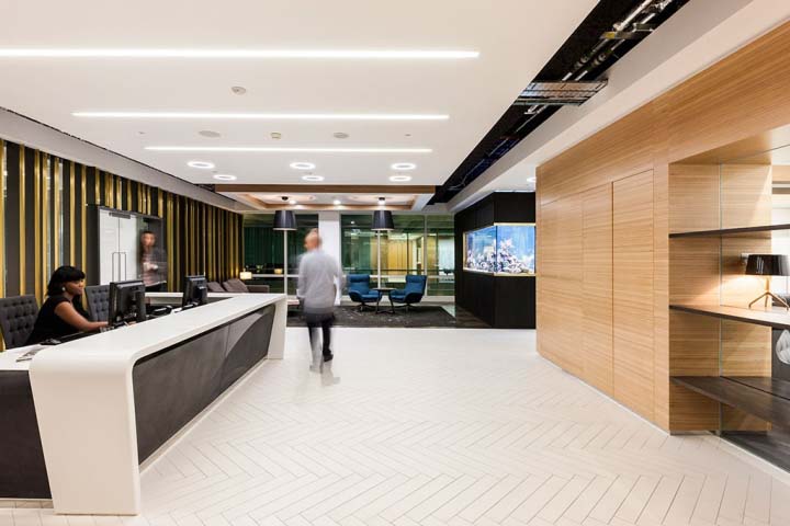 現代風格辦公室裝修設計效果圖