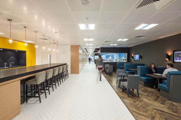 現代風格辦公室裝修設計效果圖