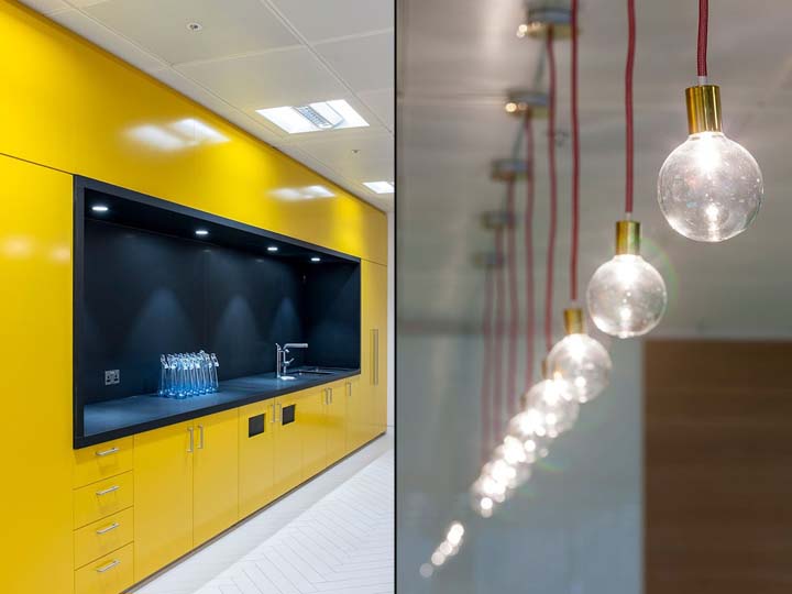 現代風格辦公室裝修設計效果圖