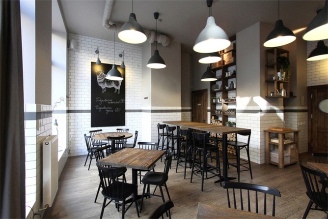 LOFT風格餐廳設計效果圖