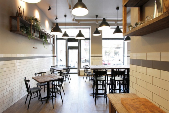 LOFT風格餐廳設計效果圖