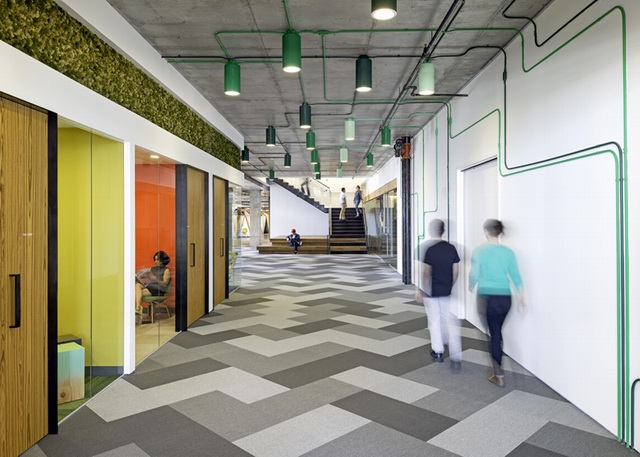 LOFT風格設計公司辦公室設計效果圖