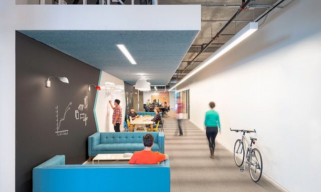 LOFT風格設計公司辦公室設計效果圖