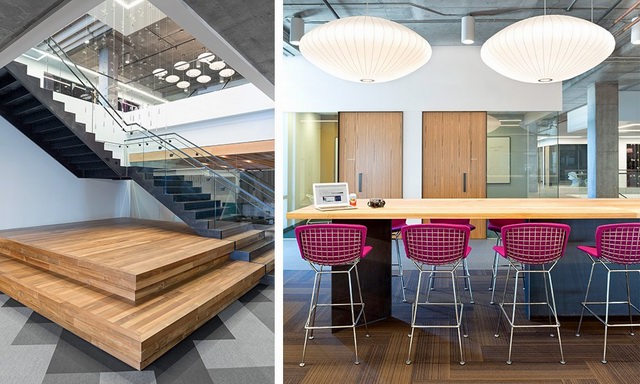 LOFT風格設計公司辦公室設計效果圖