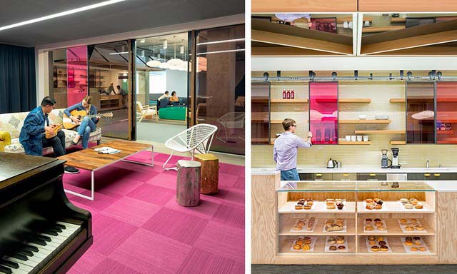 LOFT風格設計公司辦公室設計效果圖