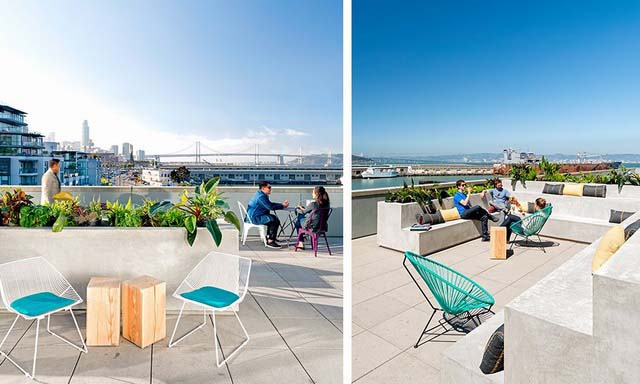 LOFT風格設計公司辦公室設計效果圖