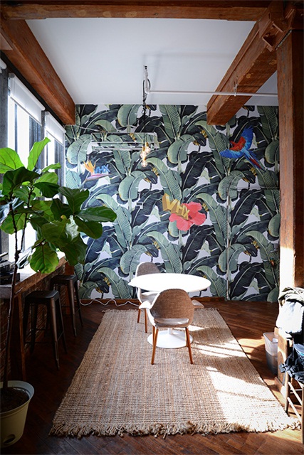 LOFT風格設計公司辦公室設計效果圖