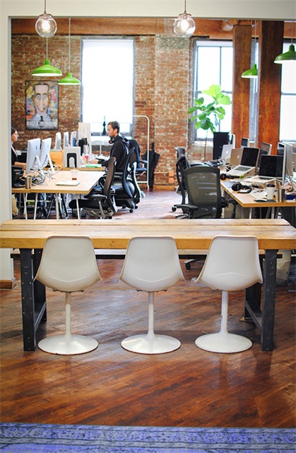 LOFT風格設計公司辦公室設計效果圖