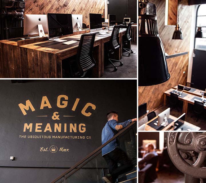 LOFT風格設計公司辦公室設計效果圖