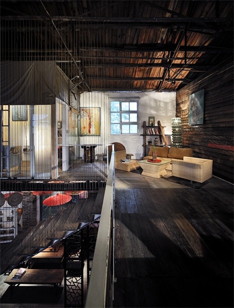 大木和石LOFT風格廠房改造辦公室設計
