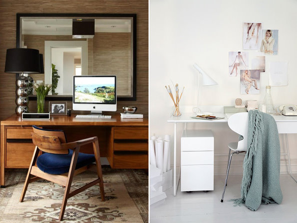 北歐宜家風格書房設計效果圖