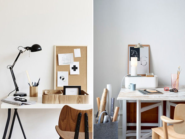 北歐宜家風格書房設計效果圖