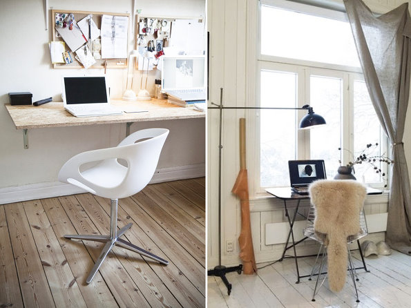 北歐宜家風格書房設計效果圖