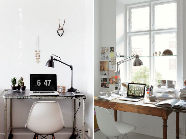 北歐宜家風格書房設計效果圖