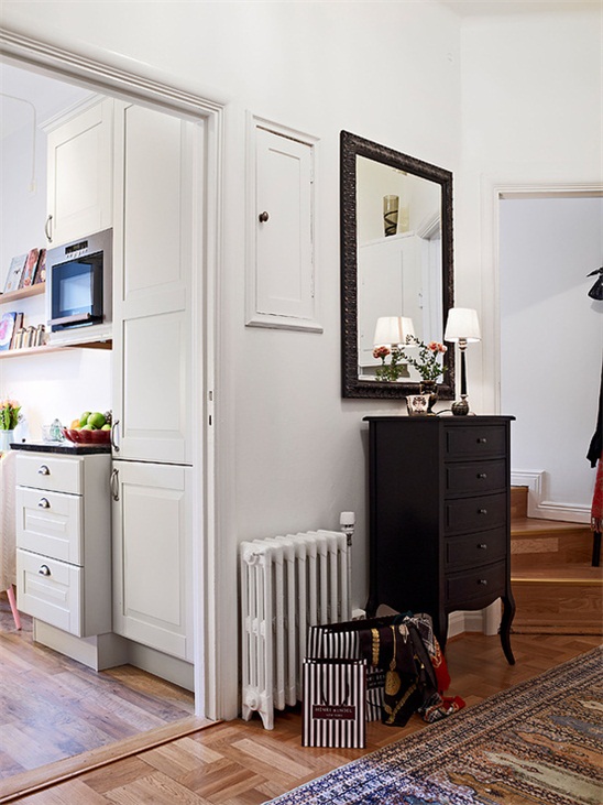 北歐宜家風格白色46平米公寓設計