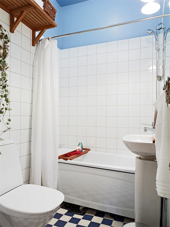 北歐宜家風格白色46平米公寓設計