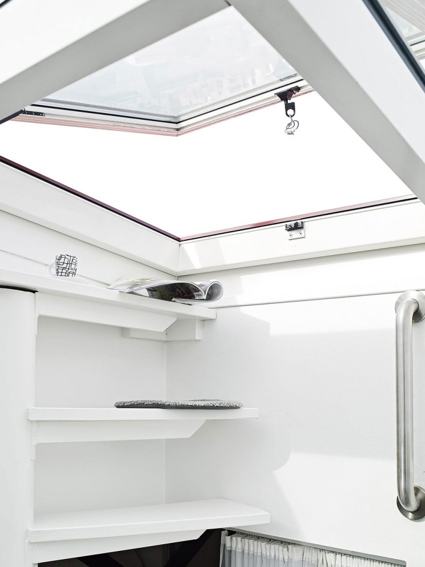 北歐宜家風格白色loft閣樓設計