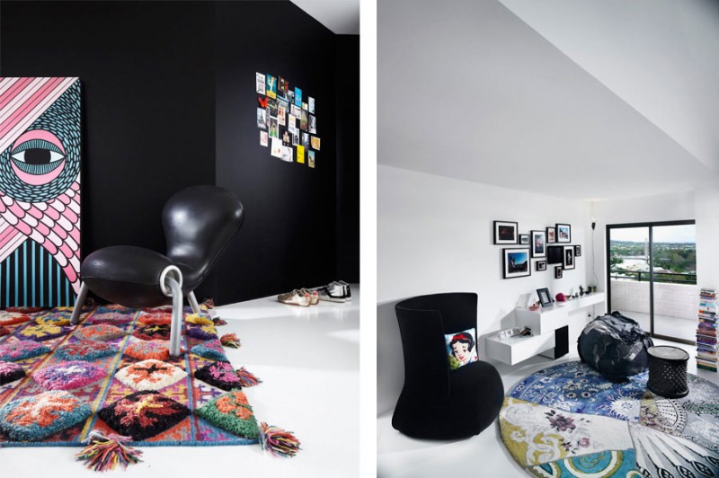 時尚公寓設計 斜頂閣樓設計 現代風格公寓設計 LOFT風格設計