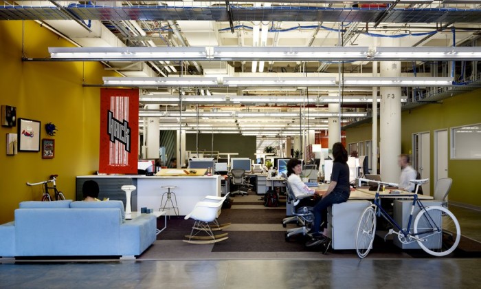 facebook辦公室 loft風格辦公室設計 現代風格辦公室設計 facebook office