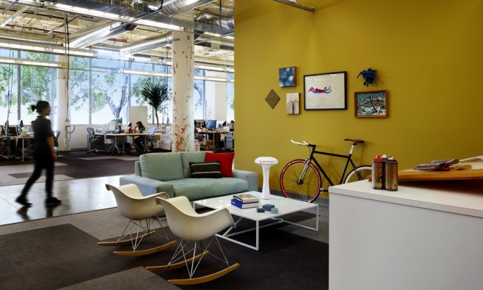 facebook辦公室 loft風格辦公室設計 現代風格辦公室設計 facebook office