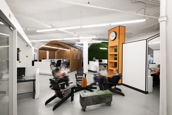 Loft風格辦公室設計 辦公室設計 LOFT辦公空間設計 Walmart office