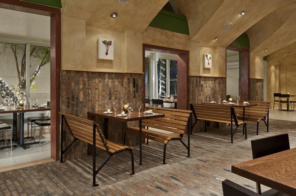 LOFT餐廳設計 LOFT風格裝修效果圖 創意餐廳設計