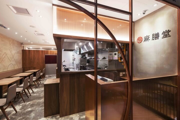 商業空間，台灣設計，牛肉麵店鋪設計，餐飲空間，麻膳堂